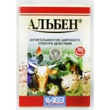 Alben (tablete): uputstvo za upotrebu u veterinarskoj medicini za p...